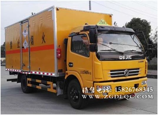東風(fēng)多利卡黃牌毒性氣體廂式運(yùn)輸車